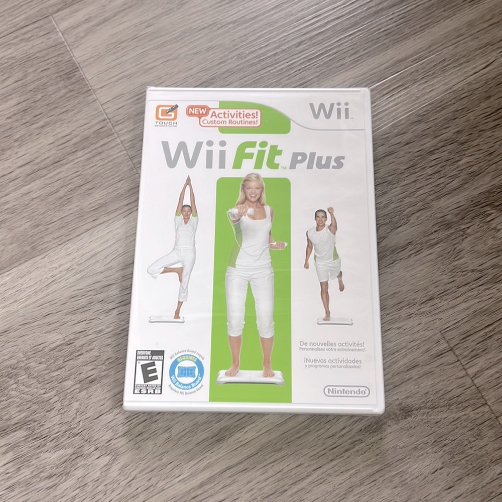 Nintendo Wii fit plus game. NWT.